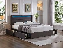 2 storage Ikea Malam made (Brand New) Bed Frame & Mattress for