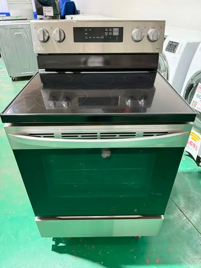 Reconditioned LG Glass Top Stove Free Delivery $525