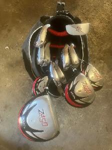 ZEVO complete golf club set (left)