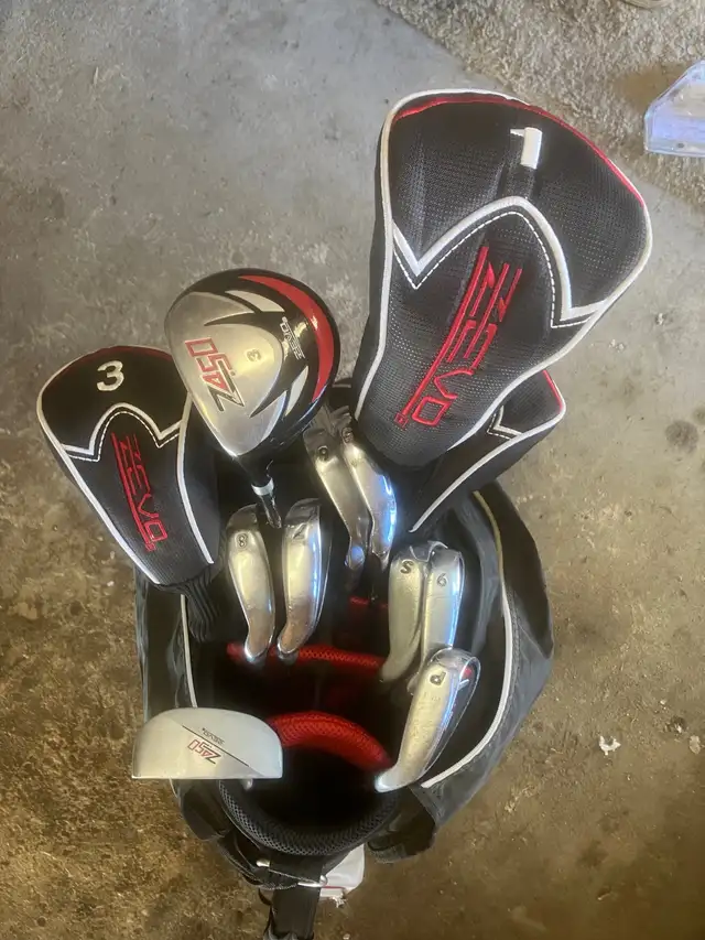 ZEVO complete golf club set (left) - Photo 2