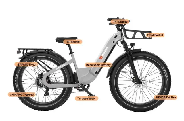 FOR SALE: FREEDARE FD Eden Step-thru Electric Bike - Photo 8