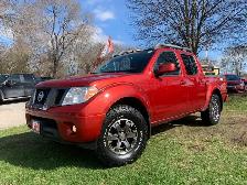 2016 NISSAN FRONTIER PRO4X 1 OWNER LOW KMS CERTIFIED