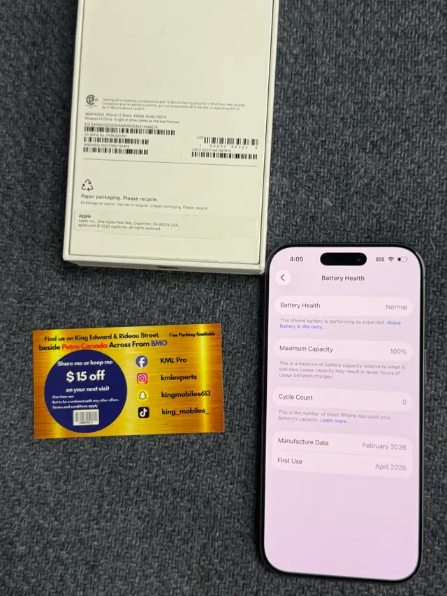 iPhone 17 (new ) open box - Photo 3