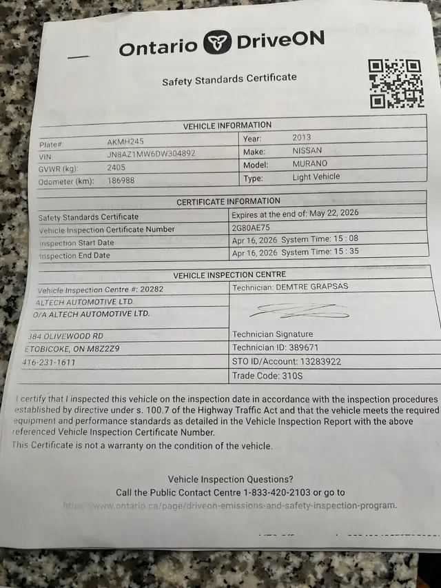 2013 Nissan Murano SV - for sale privately by owner - Photo 4