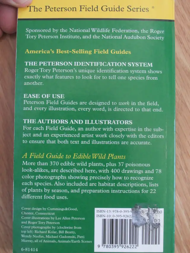 EDIBLE WILD PLANTS by Lee Allen Paterson - 1977 SC - Photo 10