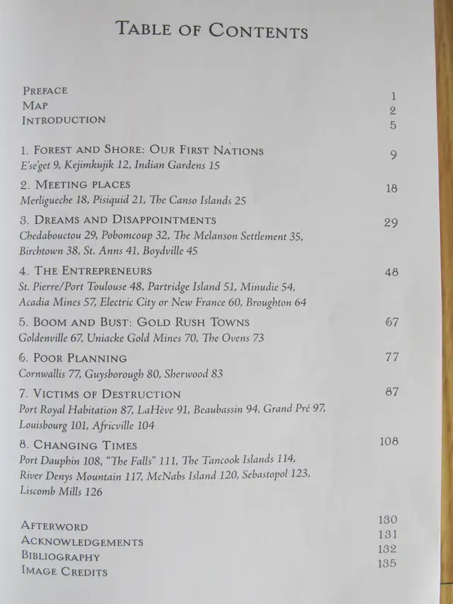 NOVA SCOTIA'S LOST COMMUNITIES by Joan Dawson – 2018 - Photo 3