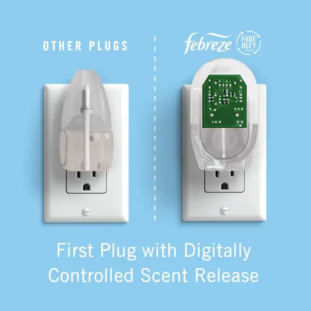 Febreze Odor-Eliminating Fade Defy PLUG Air Freshener - Photo 4