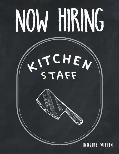 Hiring for kitchen prep job in Scarbrough