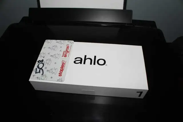 Cellulaire AHLO NEUF, 128GO, Android 14 5G, noir 225$  2cadeaux - Photo 4