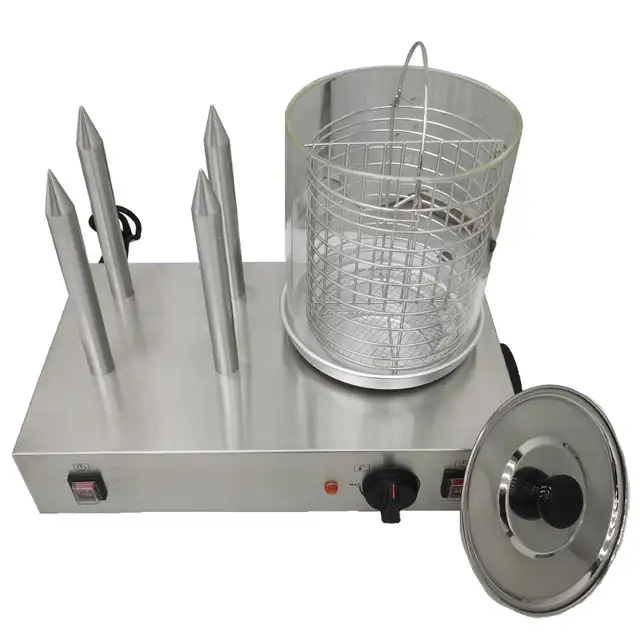 110V Hot Dog Warmer Machine Roller Bun Warmer Machine 020279 - Photo 2