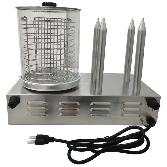 110V Hot Dog Warmer Machine Roller Bun Warmer Machine 020279 - Photo 8