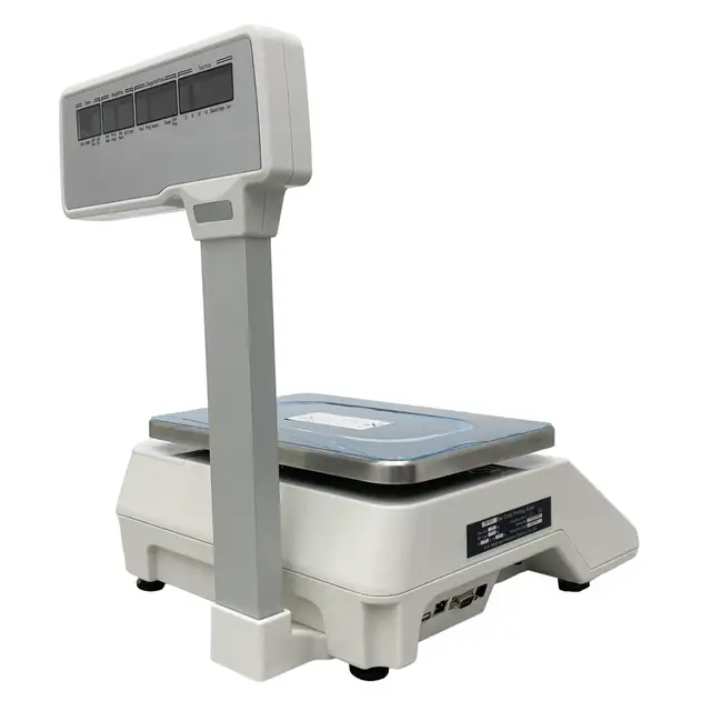 Digital Scale Thermal Printer Four-window pole 30kg 110V 024014 - Photo 4