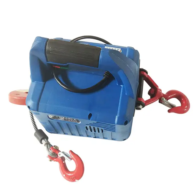 110V 450KG7.4M Portable Electric Winch Wireless Remote 300183 - Photo 3