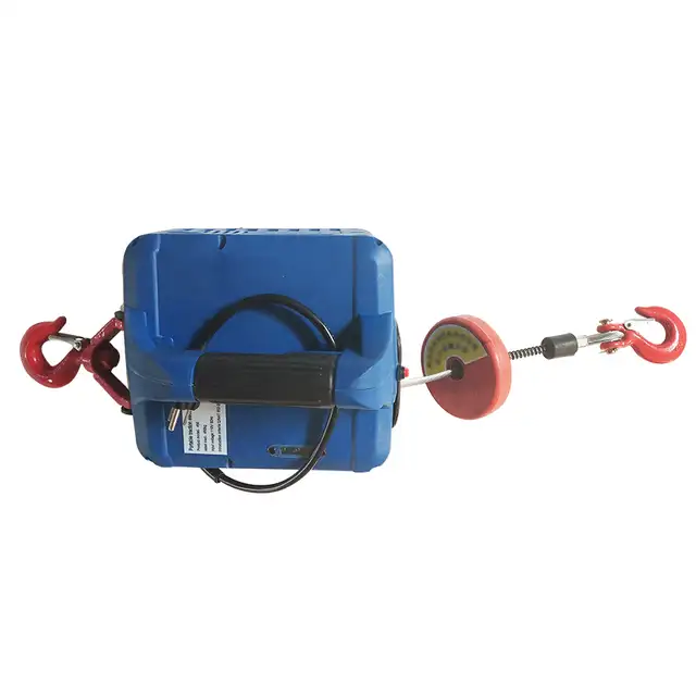 110V 450KG7.4M Portable Electric Winch Wireless Remote 300183 - Photo 4
