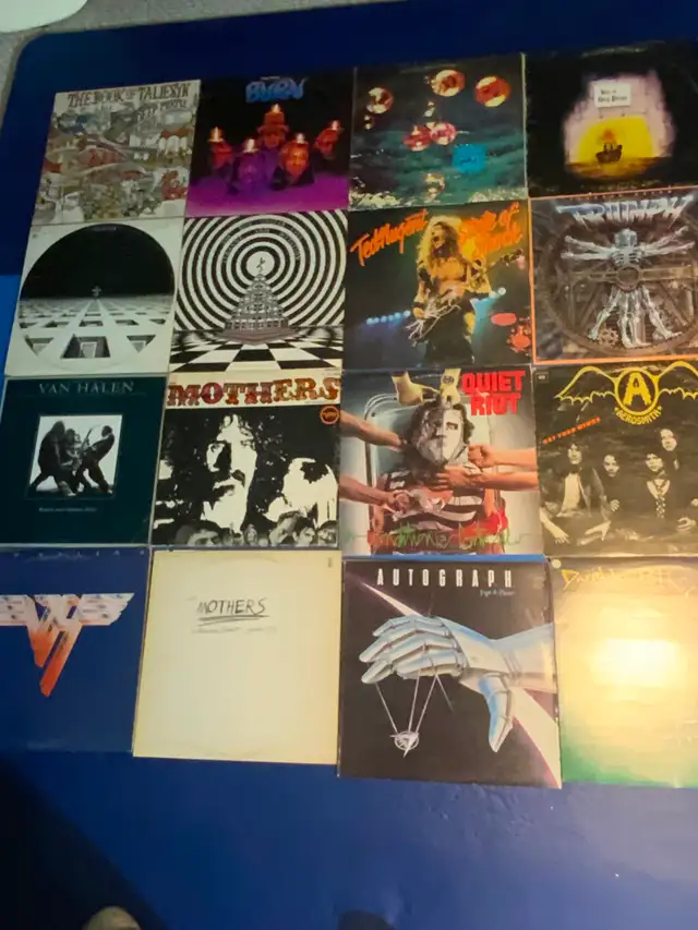 Heavy Metal vinyl records. Led Zep, AC-DC, Zappa, Whitesnake - Photo 2