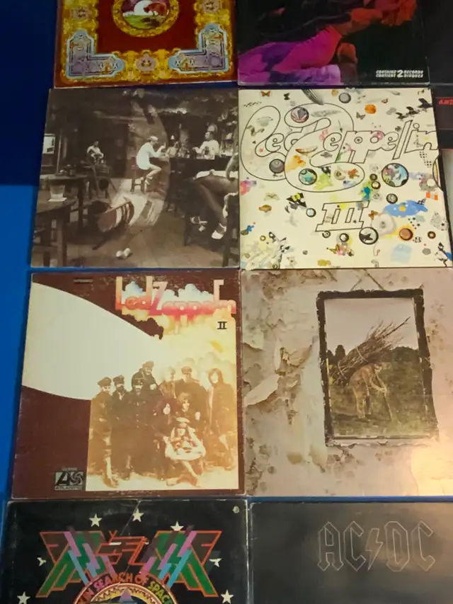 Heavy Metal vinyl records. Led Zep, AC-DC, Zappa, Whitesnake - Photo 3