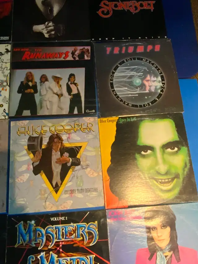 Heavy Metal vinyl records. Led Zep, AC-DC, Zappa, Whitesnake - Photo 4