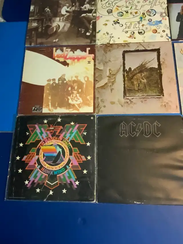 Heavy Metal vinyl records. Led Zep, AC-DC, Zappa, Whitesnake - Photo 5