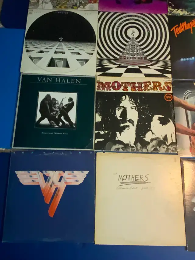 Heavy Metal vinyl records. Led Zep, AC-DC, Zappa, Whitesnake - Photo 6