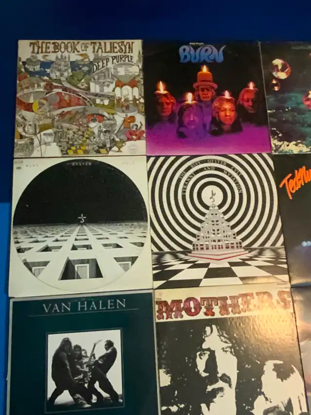 Heavy Metal vinyl records. Led Zep, AC-DC, Zappa, Whitesnake - Photo 7