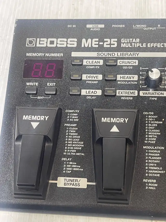 Boss ME-25 - Photo 2