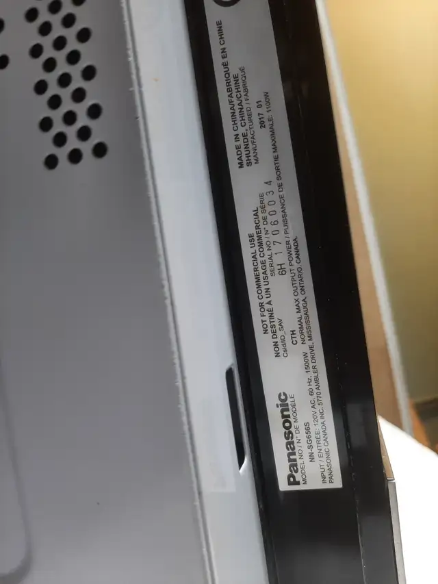 Panasonic Microwave - Photo 8