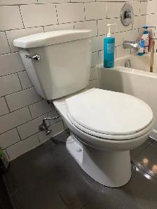 Installation toilet (plumbing services)