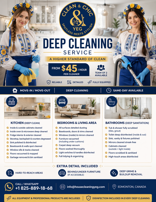 Deep cleaning
