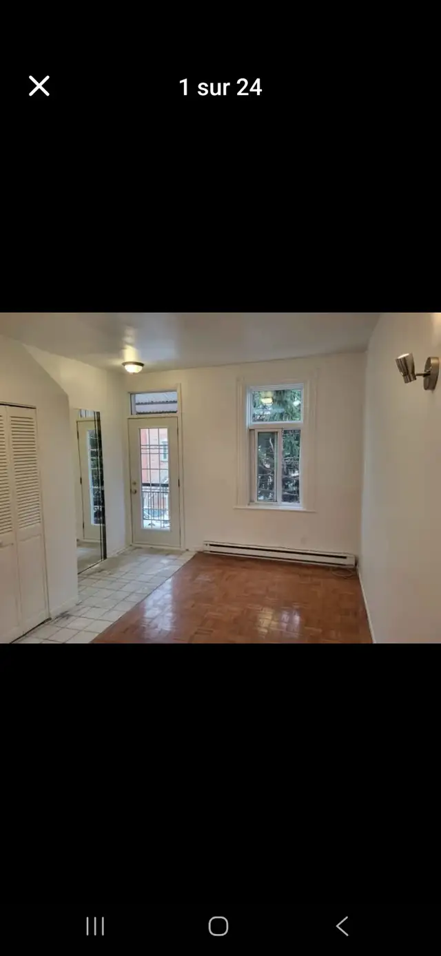 2 et demi à louer,Verdun,Métro DeL'église, 1er juillet,1065/mois