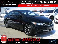 2013 Honda Civic 4dr EX Manual / Sunroof / Backup Camera / Alloy