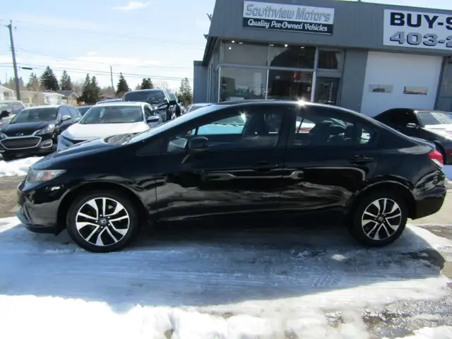 2013 Honda Civic 4dr EX Manual / Sunroof / Backup Camera / Alloy - Photo 8