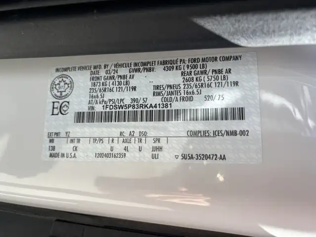 2024 Ford Transit 350 Cube 12 pieds - Photo 30