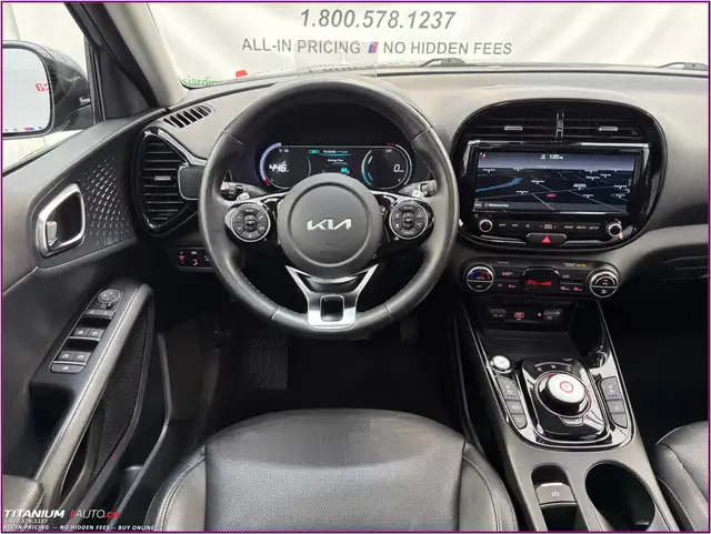 2022 Kia Soul EV Limited-383KM Range-Cooled Leather-GPS-Sunroof- - Photo 12