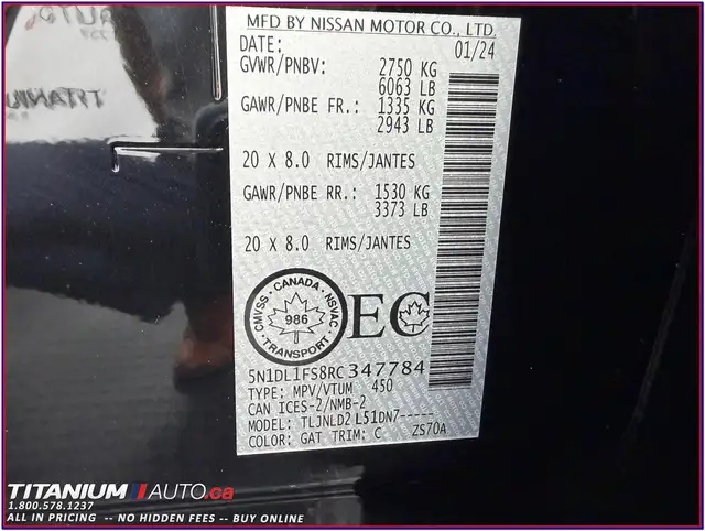 2024 Infiniti QX60 LUXE AWD-GPS-360 Camera-ProPILOT Adaptive Cru - Photo 77