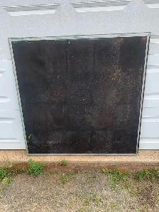 Shop or Garage Bulletin Board 50 x 50 Inches