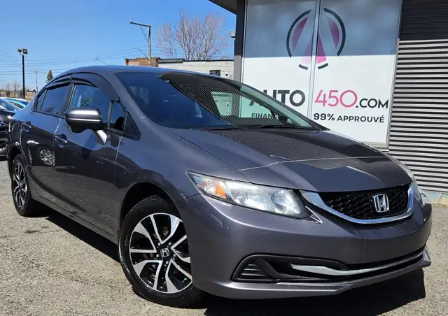 Honda Civic EX 2014 EX TOIT MAGS BAS KILO
