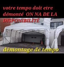 tempo service démontage