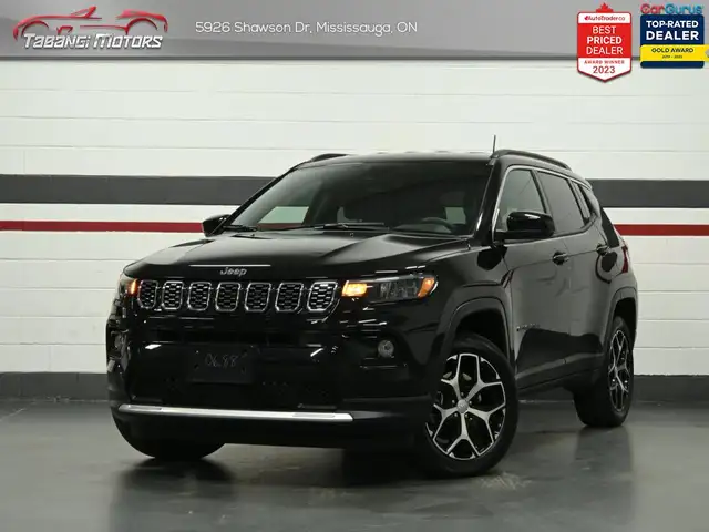 2024 Jeep Compass Limited No Accident Leather Heated Seats Blind