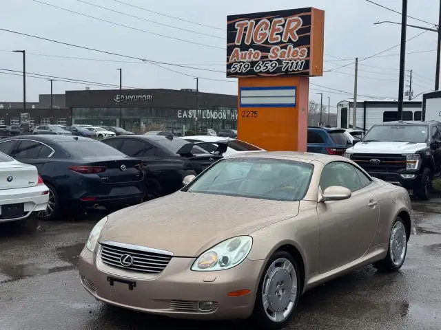2003 Lexus SC 430 CONVERTIBLE, NAVI, OILED, GREAT SHAPE, CERT