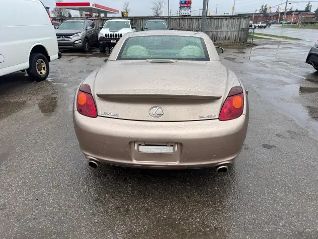 2003 Lexus SC 430 CONVERTIBLE, NAVI, OILED, GREAT SHAPE, CERT - Photo 4