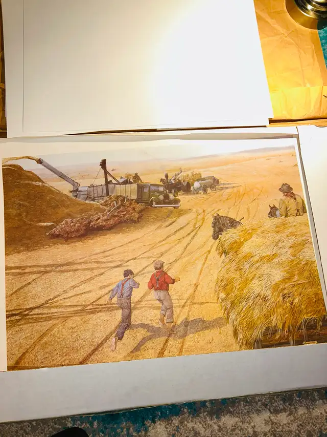 Beautiful collection of Arman Paquette prints (20 in total)