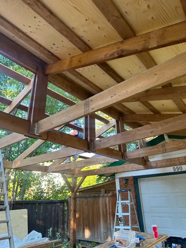 Carport, Car canopy, Concrete pad - Photo 7