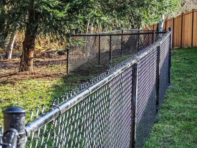 Fence, Chainlink, Vinyl fence - Photo 8
