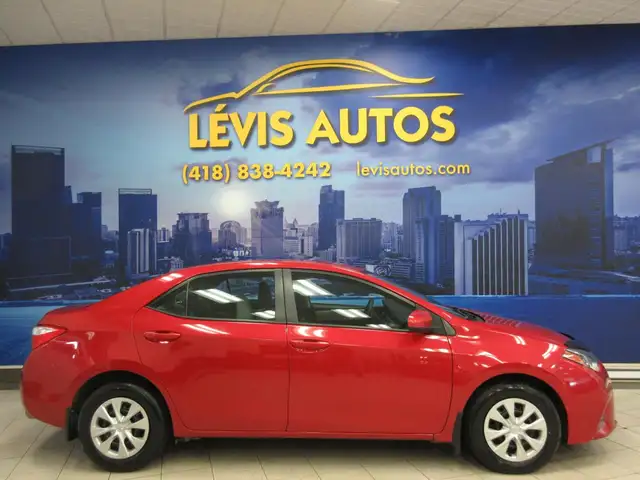 TOYOTA COROLLA 2016 LE AUTOMATIQUE AIR CLIMATISE 93 700 KM SEULE