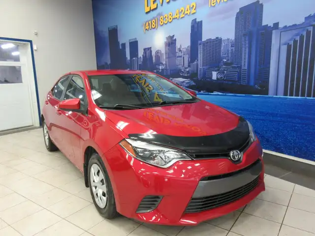 TOYOTA COROLLA 2016 LE AUTOMATIQUE AIR CLIMATISE 93 700 KM SEULE - Photo 3