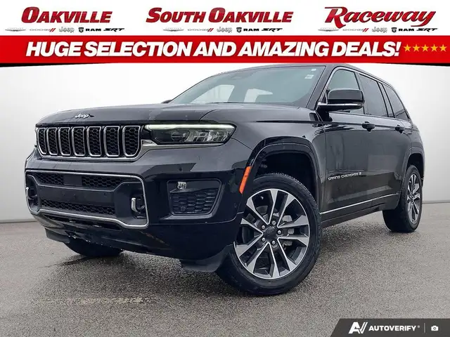 2025 Jeep Grand Cherokee OVERLAND | CLEAN CARFAX | MASSAGE SEATS