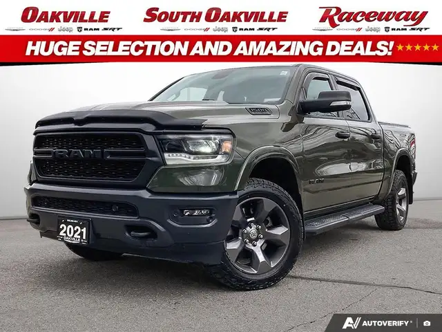 2021 Ram 1500 BIG HORN CREW | BUILT TO SERVE | HEMI | SPRAY-IN |