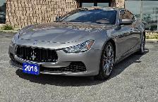2016 Maserati Ghibli SQ4 | No Accidents Reported | AWD | Low km