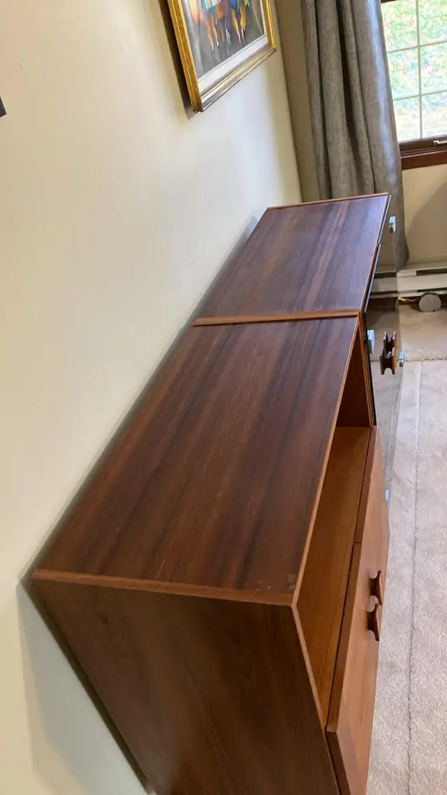 Mid century. TEAK TECK. Modulable. Crédence, bahut disques vinyl - Photo 6