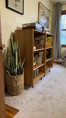 Mid century TEAK TECK Modulaire. Bahut disques vinyles, biblioth